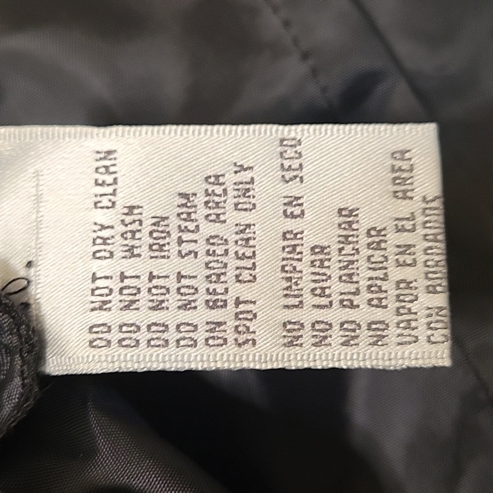 Vintage NINE WEST 100% Silk Dress, 12, Black, EUC - Picture 13 of 13